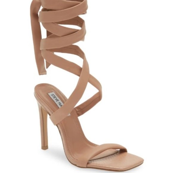 Steve Madden Shoes - Steve Madden Women's Utilize Heeled Sandal - Tan 7.5M